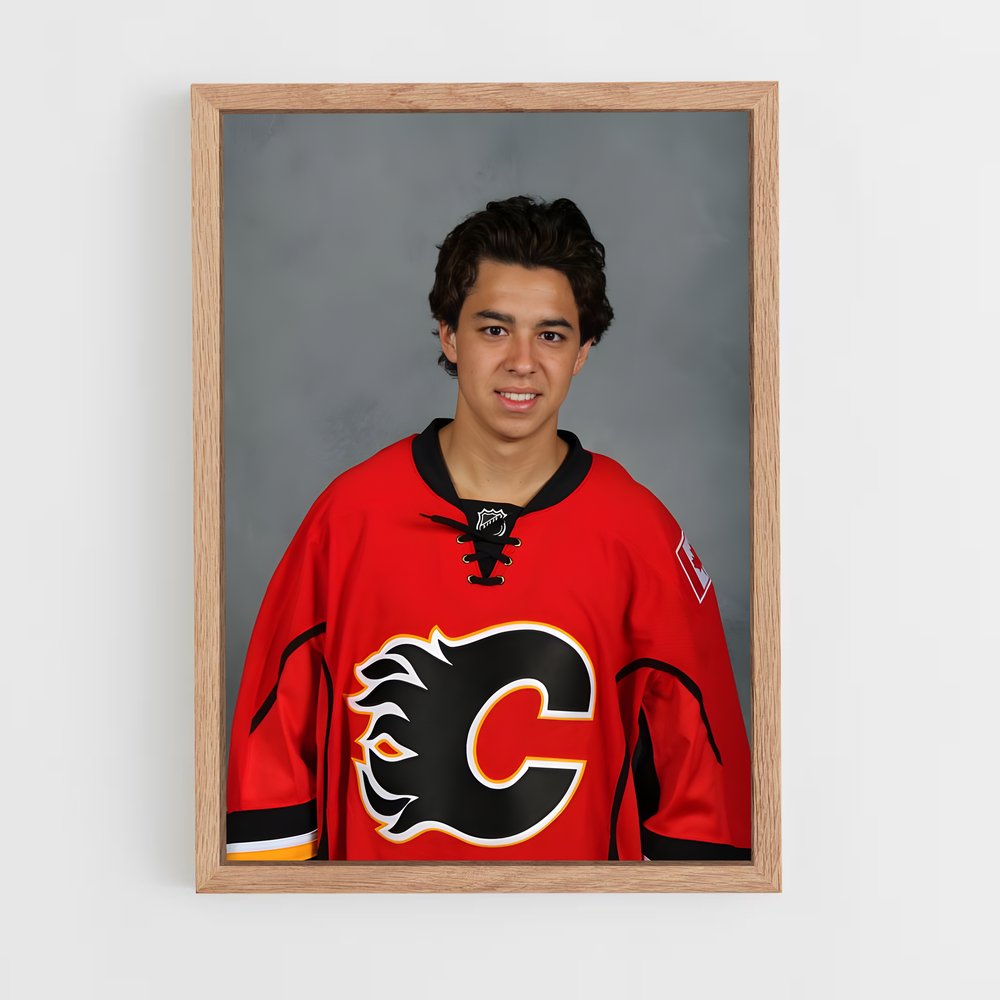 Poster La Légende de Johnny – affiche Hockey sur glace (vue 4)